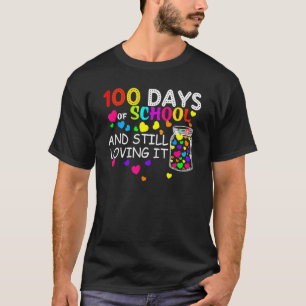 100 Tage Schule Und Immer Noch Drin Mit Herzchen C T-Shirt