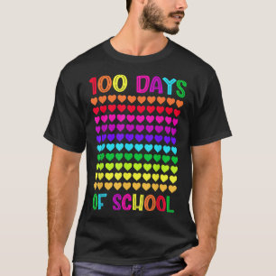 100 Tage Schule und immer noch lieben es Herzen 10 T-Shirt