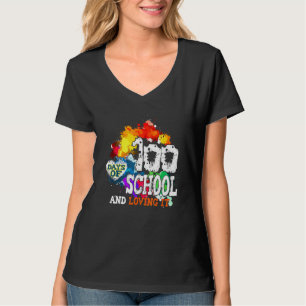 100 Tage Schule und Liebe es 100. Tag Mädchen Bo T-Shirt