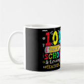 100 Tage Schule und Liebe es Kaffeetasse (Links)