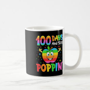 100 Tage Schule und noch immer Poppin 100 Tage Pop Kaffeetasse