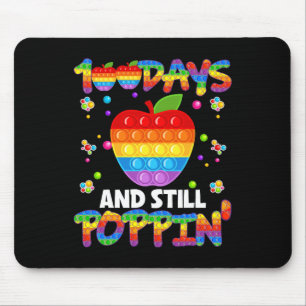 100 Tage Schule und noch immer Poppin 100 Tage Pop Mousepad
