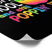 100 Tage Schule und noch immer Poppin 100 Tage Pop Poster (Ecke)