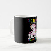 100 Tage Schuleinschluss Kaffeetasse (Vorderseite Links)