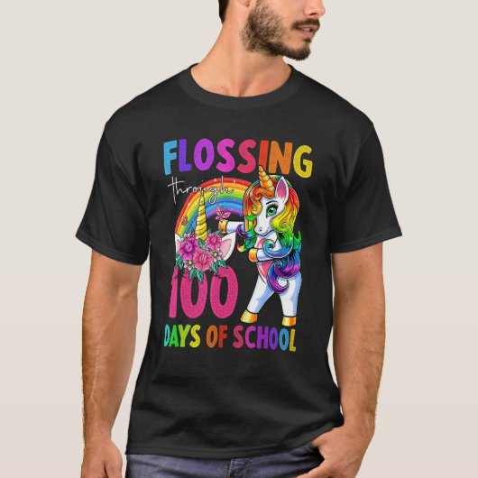 100 Tage Schuleinschluss T-Shirt (Vorderseite)