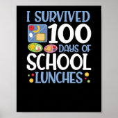 100 Tage Schulessen 100. Schultag(1) Poster (Vorne)