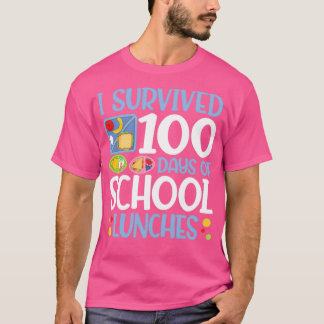 100 Tage Schulessen 100. Schultag T-Shirt