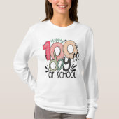 100 Tage Schulfeier Basic T-Shirt (Vorderseite)
