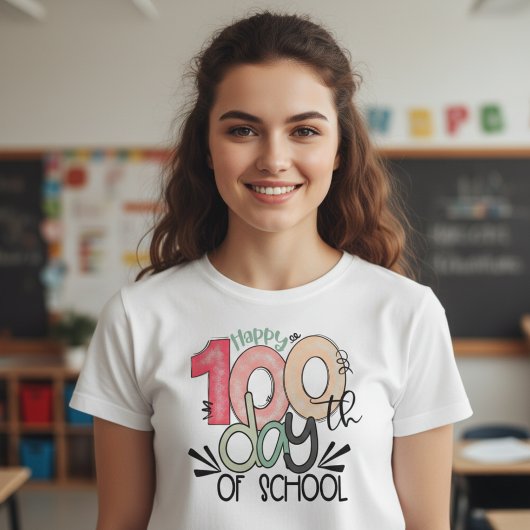 100 Tage Schulfeier Basic T-Shirt