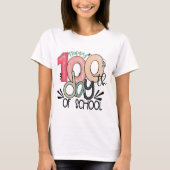 100 Tage Schulfeier Basic T-Shirt (Vorderseite)