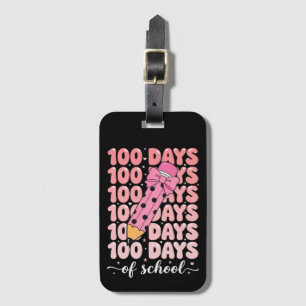 100 Tage Schulfeier Gepäckanhänger
