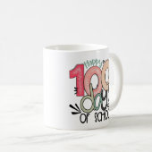 100 Tage Schulfeier-Geschenk Kaffeetasse (VorderseiteRechts)