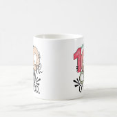 100 Tage Schulfeier-Geschenk Kaffeetasse (Mittel)