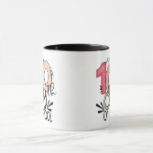 100 Tage Schulfeier-Geschenk Tasse (Zentrum)