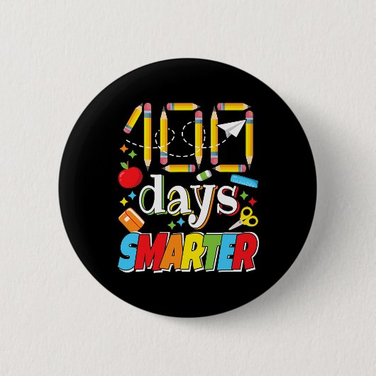 100 Tage Schulfeier Lehrer Schüler 100 Button (Vorderseite)