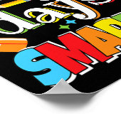 100 Tage Schulfeier Lehrer Schüler 100 Poster (Ecke)