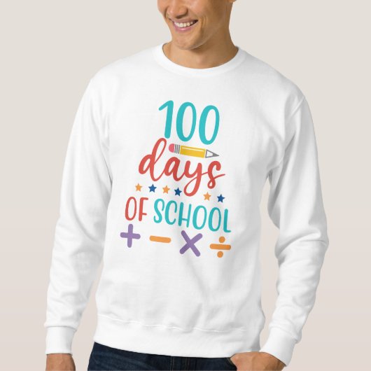 100 Tage Schulfeier Sweatshirt (Vorderseite)