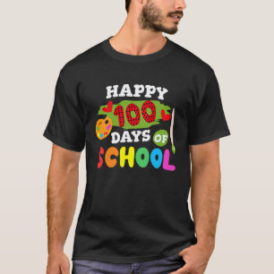 100 Tage Schulfest Kunst Lehrer Schüler 1 T-Shirt