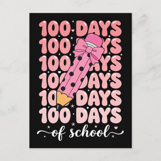 100 Tage Schulfest Postkarte (Vorderseite)