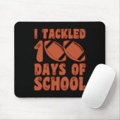100 Tage Schulfußball für Kinder Mousepad (Mit Mouse)