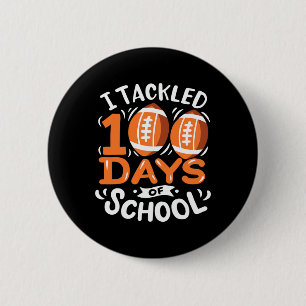 100 Tage Schulfußball Ich habe 100 Tage Button