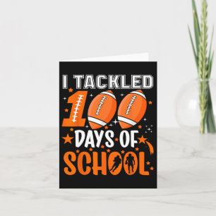 100 Tage Schulfußball Ich habe 100 Tage Karte