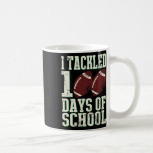100 Tage Schulfußball-Sprichwort Kaffeetasse