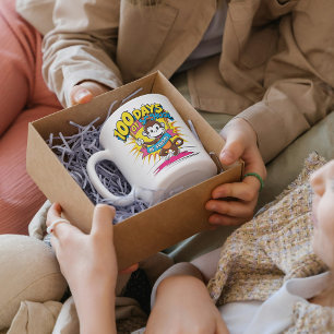 100 Tage Schulgeld-Coffee-Geschenk Kaffeetasse