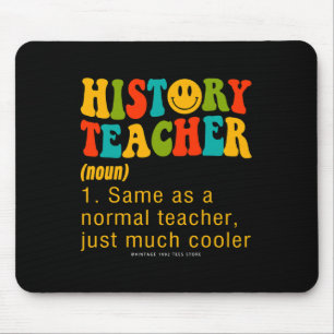 100 Tage Schulgeschichte Lehrer Sozialwissenschaft Mousepad