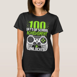 100 Tage schulische Errungenschaft - ungesichertes T-Shirt