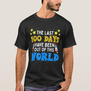 100 Tage Schuljunge im Weltraum Astronautenrock T-Shirt