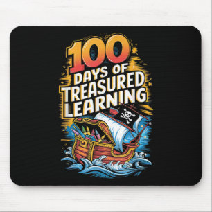 100 Tage Schuljunge Lehrer 100. Tag Pirate o Mousepad