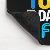100 Tage Schuljunge Mädchen Kinder Lehrerin Gesche Mousepad (Ecke)