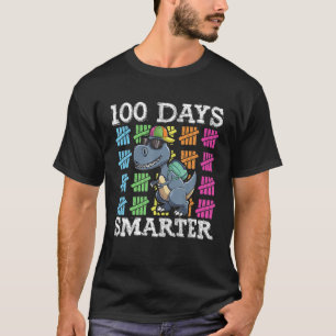 100 Tage Schuljungen , um intelligentere Kinder Di T-Shirt