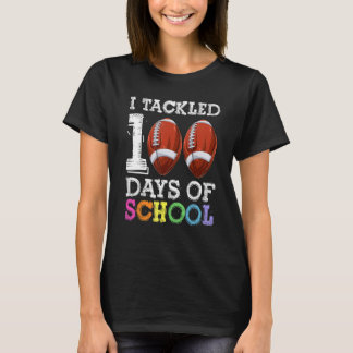 100 Tage Schulkids Fußball gekämpft 100 Tage T-Shirt