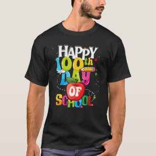100 Tage Schulkind glücklich 100. Schultag T T-Shirt