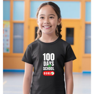 100 Tage Schulkind Mädchen T-Shirt