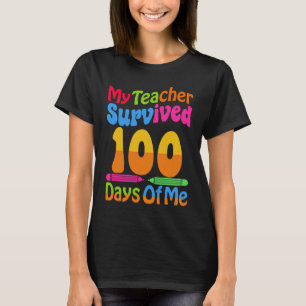 100 Tage Schulkinder 100. Schultag Kostüm T-Shirt