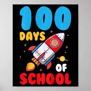 100 Tage Schulkinder 100. Schultag Poster