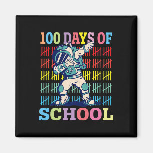 100 Tage Schulkinder, die Astronaut lieben G Magnet
