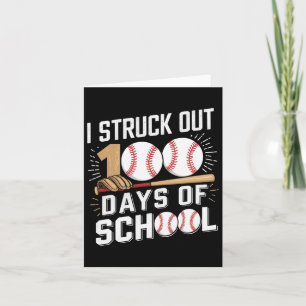 100 Tage Schulkinder Kinder 100. Schultag Karte