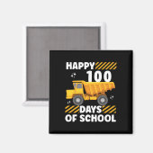 100 Tage Schulkinderfahrzeug Magnet (Vorderseite/Rückseite)