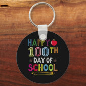 100 Tage Schulkindergeschenk für Schüler Schlüsselanhänger (Vorderseite)