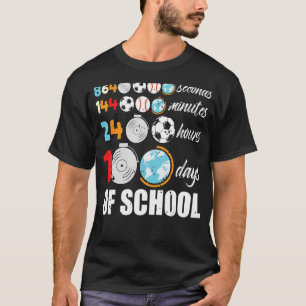 100 Tage Schulklasse Schüler im Vorschulalter T-Shirt