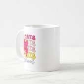 100 Tage Schulkoquette Bow 100. Tag Kaffeetasse (Vorderseite Links)