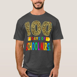 100 Tage Schulkrankenlehrer oder Student 100. T-Shirt