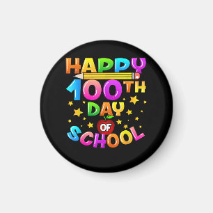 100 Tage Schullehrer 100. Schultag Magnet