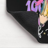100 Tage Schullehrer 100. Schultag Mousepad (Ecke)