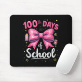 100 Tage Schullehrer Coquette Bow 100. Tag Mousepad (Mit Mouse)
