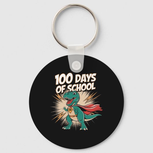 100 Tage Schullehrer Dido Hero 100. Tag Schlüsselanhänger (Vorderseite)